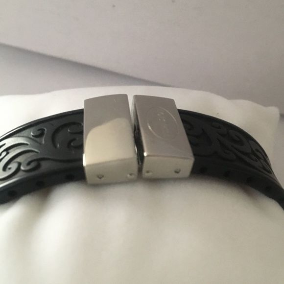 LOIS HILL Watch Automatic Grey Face Rubber Wrist Band - Picture 14 of 15